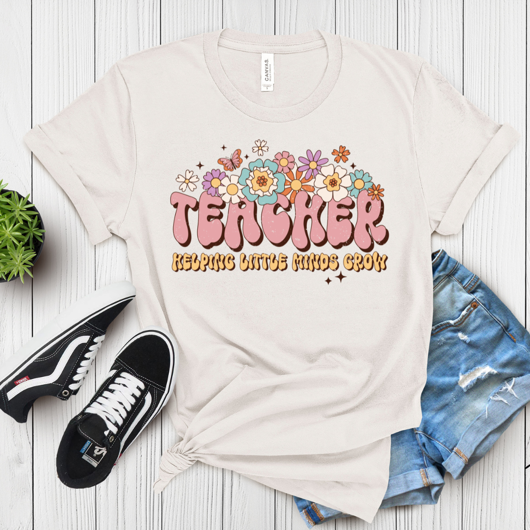 Little Minds, Big Impact Teacher T-Shirt