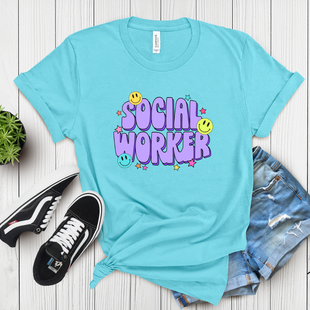Spreading Smiles, Social Work Style T-Shirt