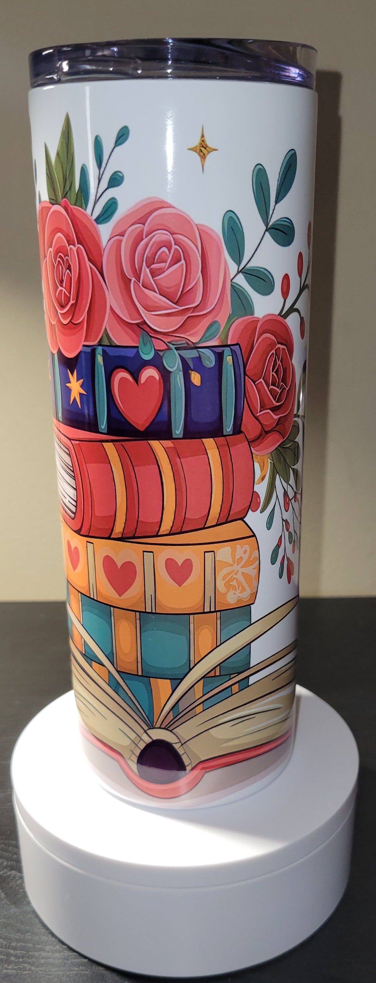 20oz Just A Girl Who Love Books Tumbler