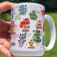 Empowered Social Worker Affirmation Mug – 15 oz Beveled Ceramic