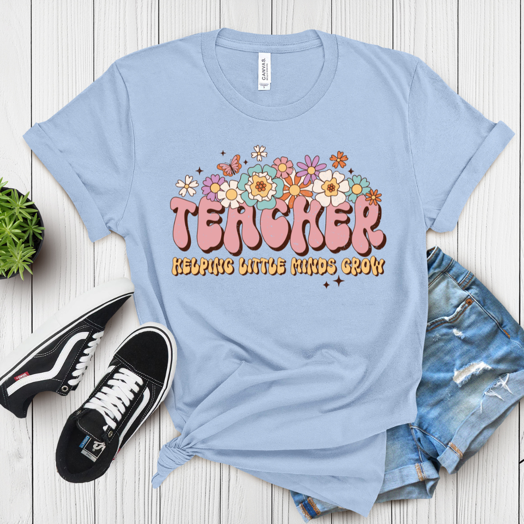 Little Minds, Big Impact Teacher T-Shirt