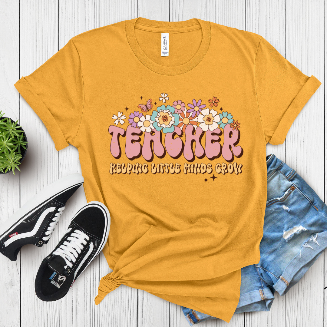 Little Minds, Big Impact Teacher T-Shirt