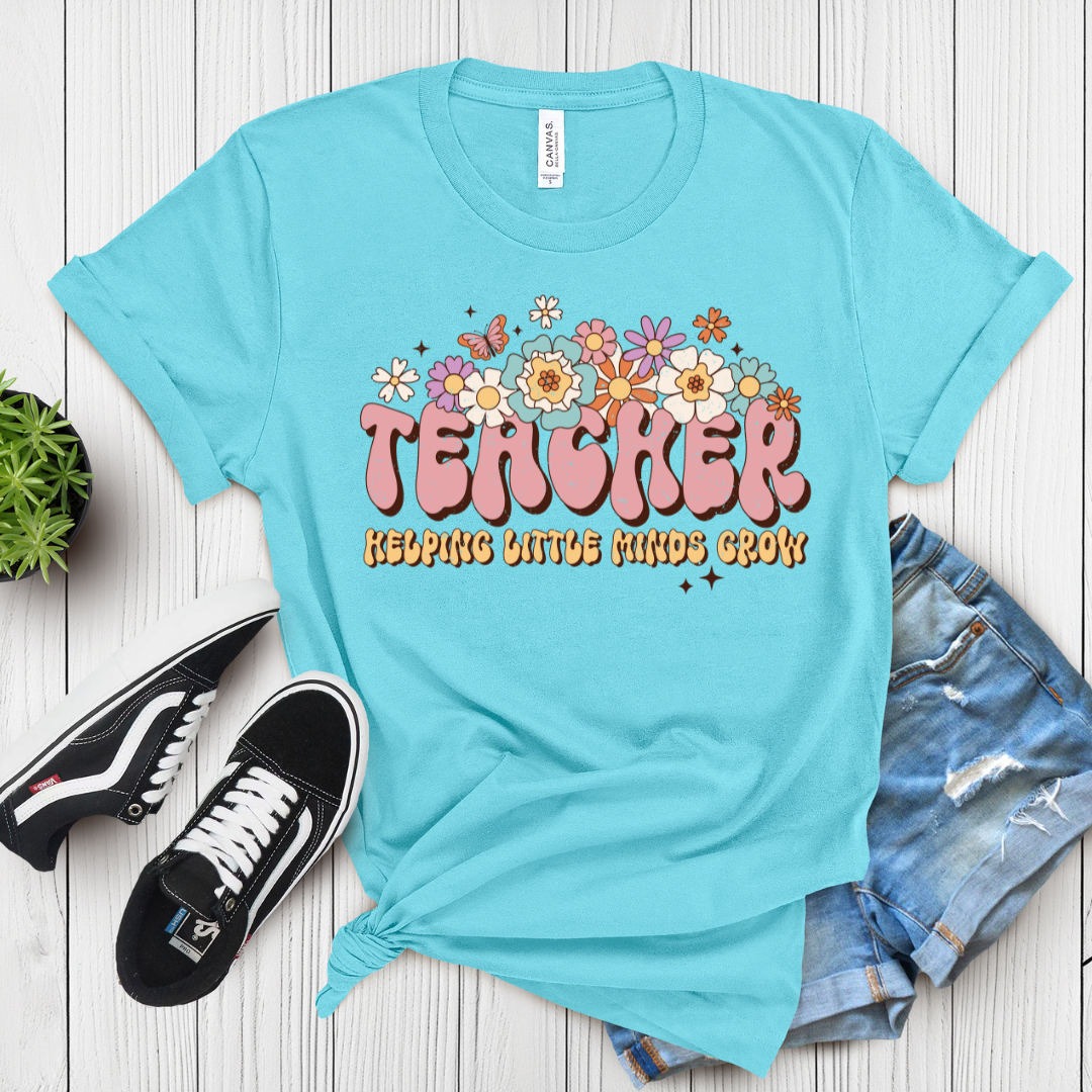 Little Minds, Big Impact Teacher T-Shirt