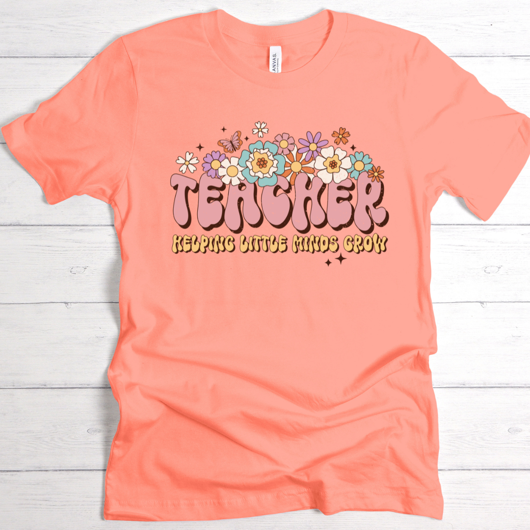 Little Minds, Big Impact Teacher T-Shirt