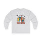 Gray sweatshirt with 'The Golden Ghoul' graphic design on a white background